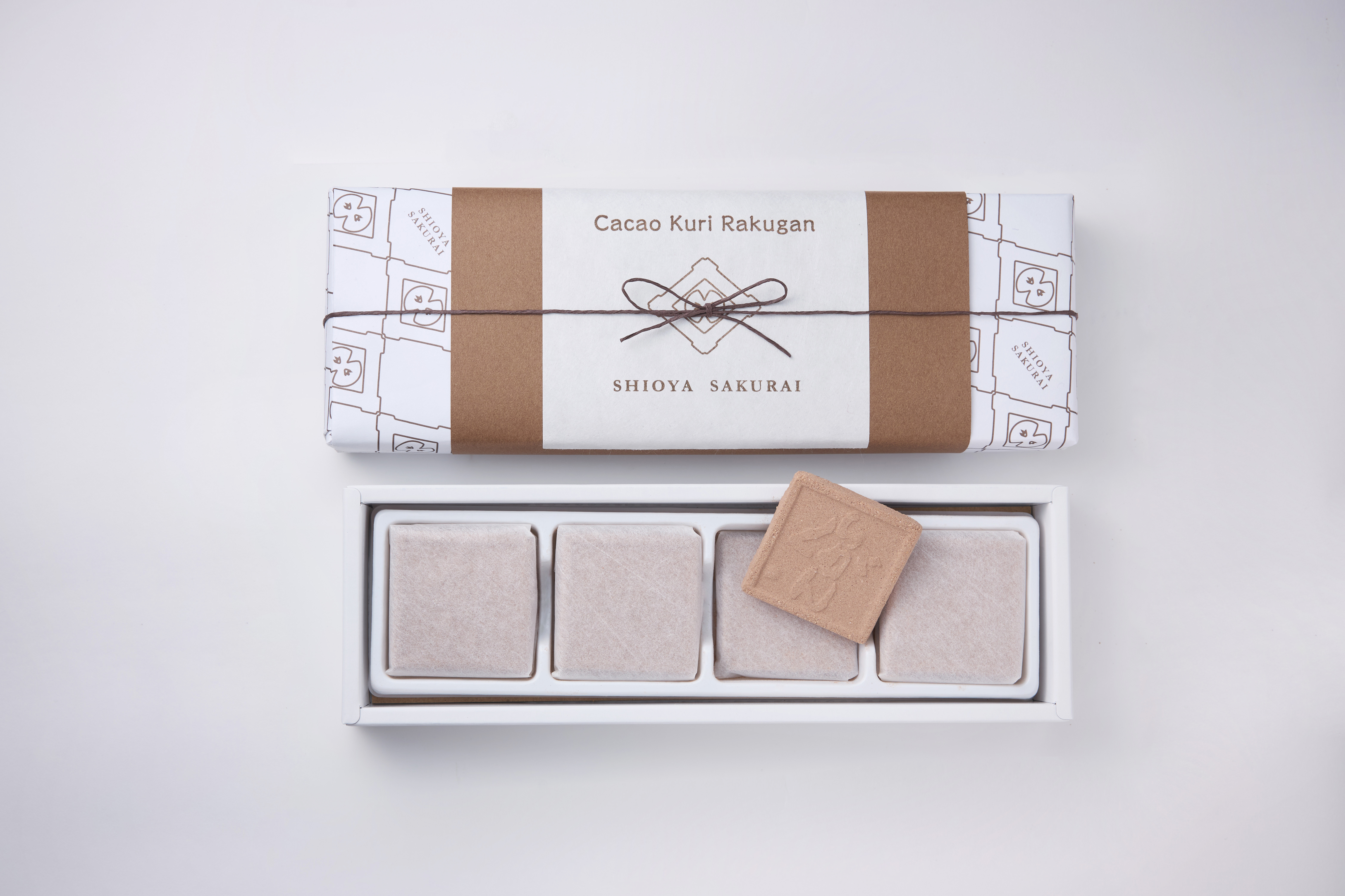 Cacao Kuri Rakugan（大判・8枚入り）