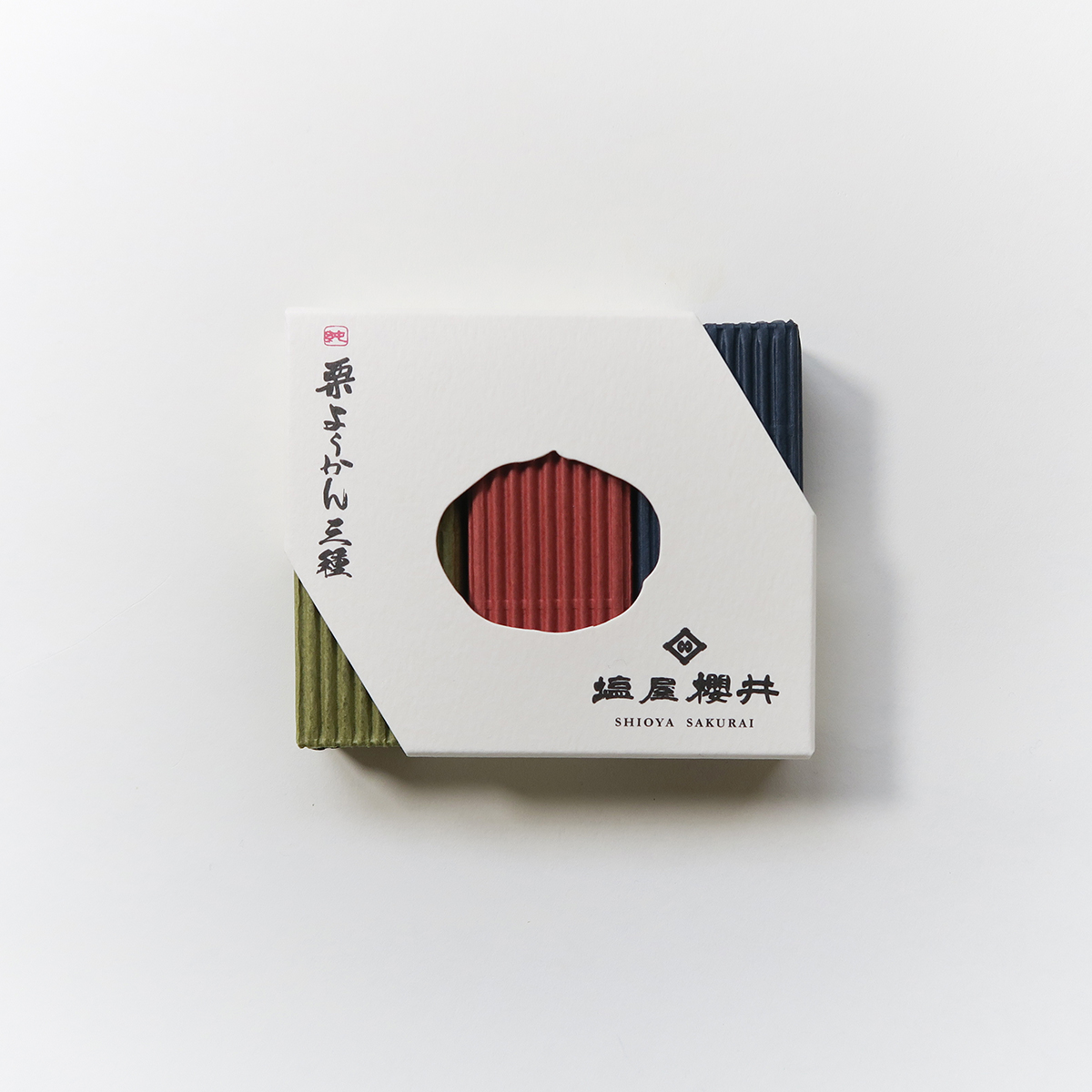 ようかん純栗ごのみ　3個入り（ミニようかん三種）