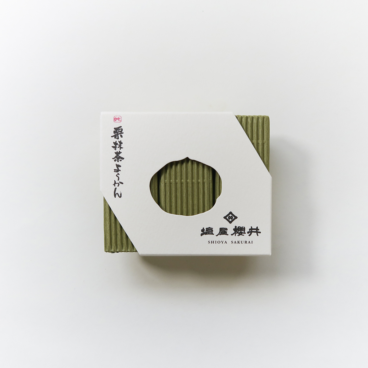 純栗抹茶ようかん　3個入り